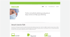 Desktop Screenshot of interactit.se